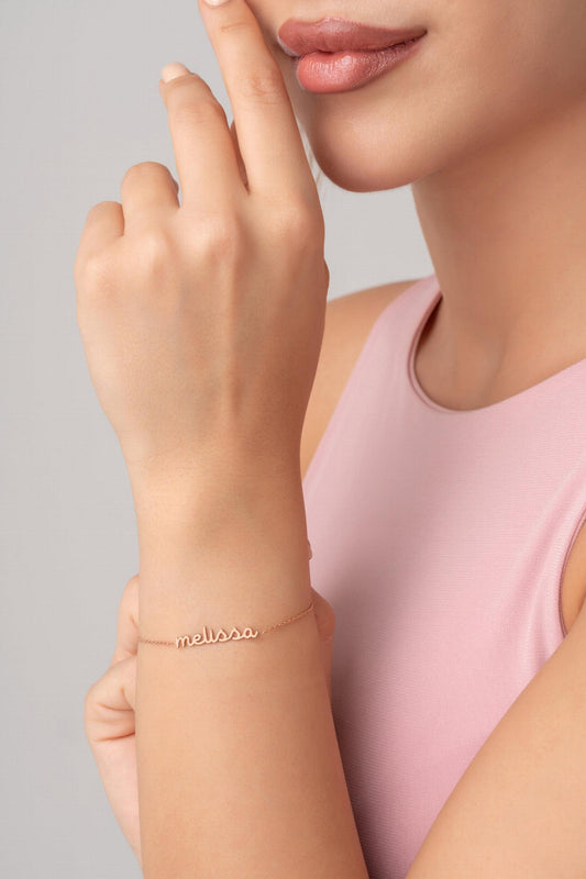 Personalized Women's Name Bracelet - Custom Gift for Her