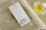 Garment Tags Hangtag Clothing Labels Sticker Packing Jewellery Tags