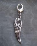 Vintage Angel Wing Charm Pendant For Bracelet Necklace Gift