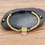 Adjustable Bracelet Copper Zirconia 6 Styles for Women Mom Party Birthday