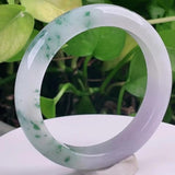 Natural Burma Jade 54mm-62mm Princess Bracelet, Gift for Girlfriend or Mom
