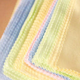 70pcs Square Microfibre Cleaning Cloth for Glasses and Camera Lens