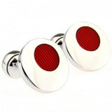 Set of 5 Pairs Enamel Cufflinks