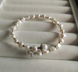Freshwater Pearl Hand Bracelets 3pcs/lot