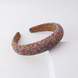 Personality Hair Light Small Bib Beads Headband Women's Headdress