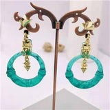 Amybaby Vintage Crystal Womens Stud Earring Party Jewelry