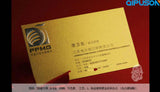 Letterpress Business Card Printing Customization