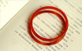 Natural Red Agate Chalcedony Bracelet Iced Jade Classic Multi-ring Bracelet