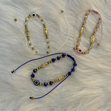 Religious Mary & St. Jude Crystal Bracelet - Prayer & Gift - Variety of Colors