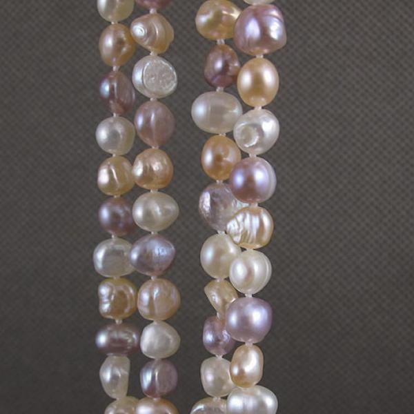 Baroque Freshwater Pearl Necklace, 120cm Long