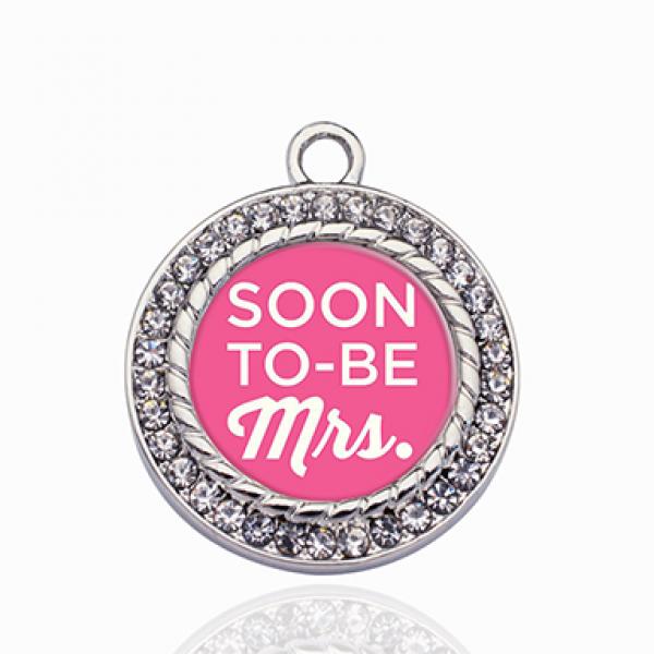 Mrs. Circle Charm Charms DIY Jewelry Necklace/Bracelets/Choker Making