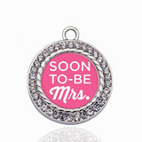 Mrs. Circle Charm Charms DIY Jewelry Necklace/Bracelets/Choker Making