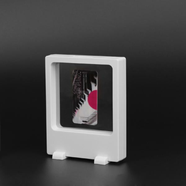 PET Membrane Window Diamond Ring Stand Jewelry Display Case