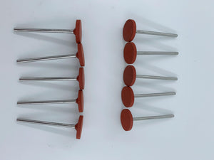 10Pcs Jewelry Polishing Head Grinding Buffing Silicone Rubber Polishers Resin Bu