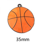 Sport Ball Series 2 Enamel Pendant For Kids