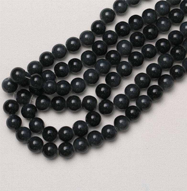 240pcs 10mm Glass Beads for DIY Bracelet Making in 65 Colors