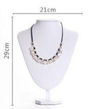 PU Jewelry Display Bust Shelf Ornament Holder Mannequin Rack Stand