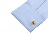 iGame Knot Cuff Links Silver Copper Knot Gift For Men