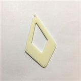 Acrylic Rhombus Charms for Earrings DIY 100pcs/lot