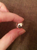 2-16mm Silver Metal Beads for DIY Jewelry Making
