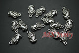 Ancient Silver Chinese Pixiu Alloy Charms For Jewelry Making 20pc/lot