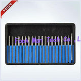 20pc Diamond Burs Set 1/8 Inch Shank Medium Grider Jewelry Tools