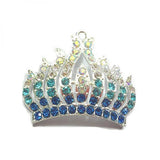 10pcs/lot Crown Rhinestone Pendants For Necklace