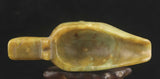 Antique Hand Carved Jade Dragon Cup Spoon Set
