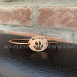 Personalized Pet Jewelry Engraved Memorial Loss Pet Lover Adoption