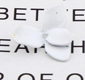 Alloy Spray Paint Flower Hand Earrings DIY