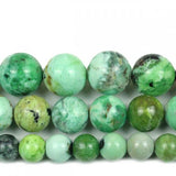 Green Variscite Stone Beads - 6/8/10/12mm