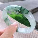 Light Flower Princess Bracelet 54-64mm Natural Myanmar Jade