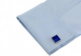 iGame Men Shirt Cuff Links Wholesale Copper Enamel Square Check