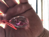Nature Stone Crystal Necklace Raw Stone Pendant