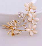 Creative Flower Brooch Jewelry for Women/Men Scarf Wedding Gift DIY Accessories