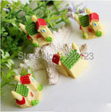 30pcs Mini House Villa for DIY Glass Globe Micro Landscape 16x17x22mm
