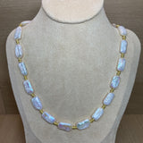 Baroque Pearl Necklace Natural Freshwater Choker Boho Wedding Jewelry