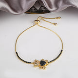 Teddy Bear Cz Crystal Bracelet for Women