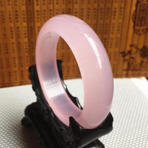 Zheru Natural Agate Pink Princess Jewelry Gift