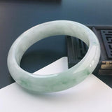 Natural Light Burmese Jadeite Bracelet for Mother and Girlfriend