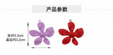 10pcs Flower Pendants Alloy Pendant Charms for DIY Jewelry Making
