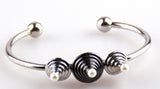 Heart Cuff Bracelet Bangle for Women