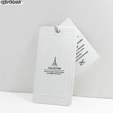 PK020 Shape Tag Hang Tag Printing Foil Hang Tag Kids Labels Clothes