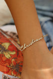 Personalized Name Bracelet for Her, Customized Gift, Dainty Name Bracelet