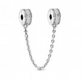Heart Charm Bead for DIY Jewelry 925 Plated Berloque Bead Gift