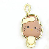 10pcs Stylish Rabbit/Duck/Bear/Ice Shape Resin Charms for DIY Necklace Jewelry