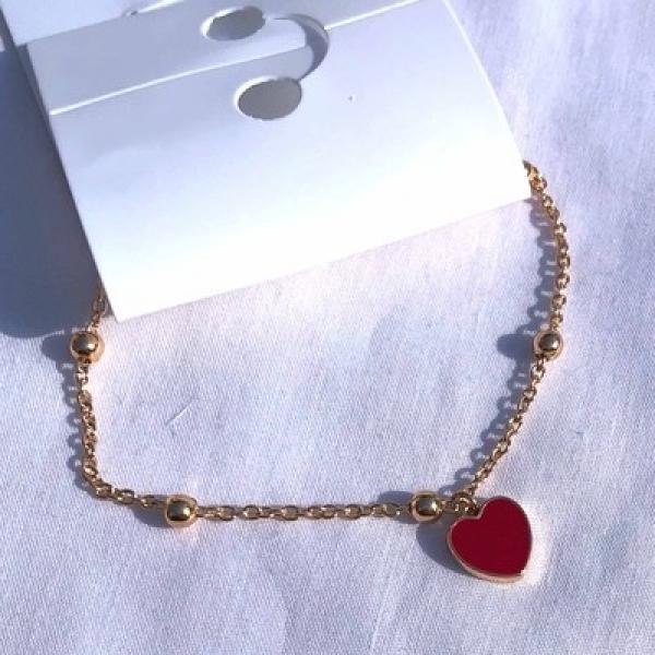 Heart Bracelet Enamel for Girl Woman Jewelry