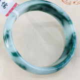 Natural Jadeite Bracelet Double 54-62mm Female Jade Bracelet