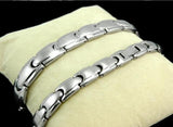 Starbeauty 1pc Hologram Bracelet Men Noble Health Care Magnet Titanium Bracelets