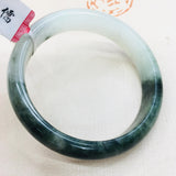 Zheru Jewelry Natural Jadeite Bracelet Double 54-62mm